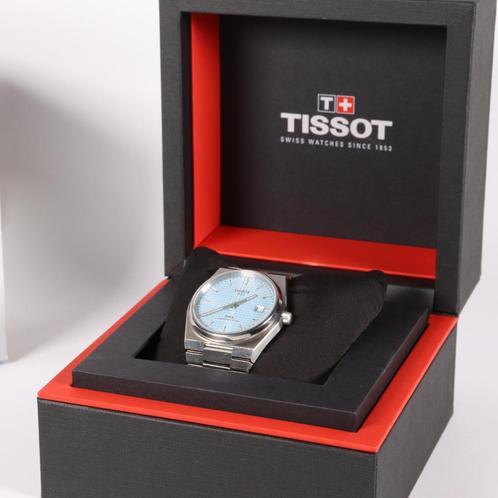 Tissot PRX Powermatic 80 Tiffany Bleu - Incl. Garantie (B), Sieraden, Tassen en Uiterlijk, Horloges | Heren, Gebruikt