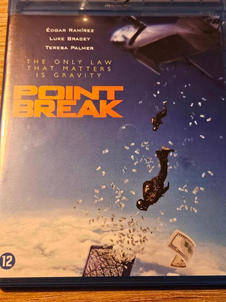 Point Break (Blu-ray), Cd's en Dvd's, Blu-ray, Zo goed als nieuw, Actie, Ophalen of Verzenden
