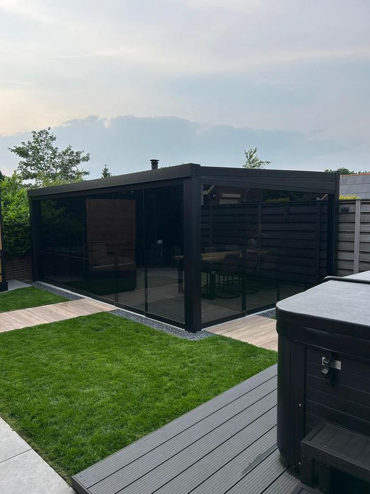 Aluminium Veranda & overkapping, Tuin en Terras, Overkappingen, Nieuw, Veranda, Ophalen