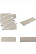 Compleet nieuwe trapmatten - 15 stuks, Beige, Rechthoekig, Nieuw, 200 cm of meer