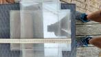 12x enkel glas plaatjes 21,8 x 33,5 cm, Doe-het-zelf en Verbouw, Glas en Ramen, Ophalen, Gebruikt, Minder dan 80 cm, Gevelraam of Ruit