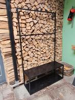 Kapstok met bankje Industrieel, Huis en Inrichting, Overige Huis en Inrichting, Ophalen, Zo goed als nieuw