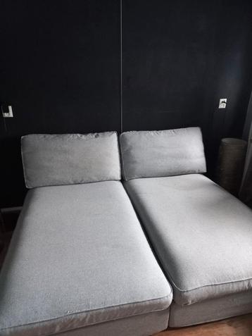 2x ikea kivik chaise longue
