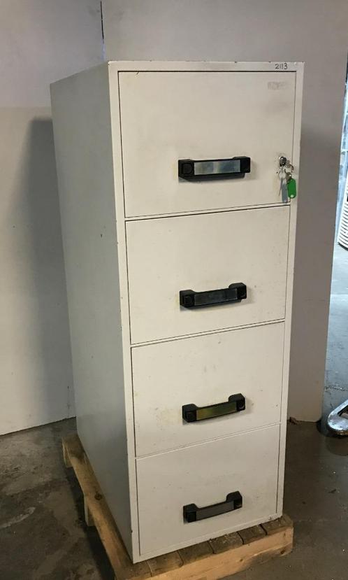 Ladekast, brandwerend, 4 laden, 51x75,5x139 cm, Huis en Inrichting, Kasten | Ladekasten, Gebruikt, 100 tot 150 cm, 50 tot 100 cm