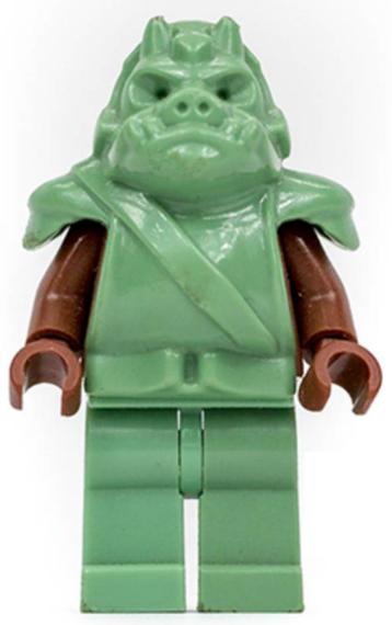 Lego Star Wars Gamorrean Guard sand green, reddish Brown arm beschikbaar voor biedingen