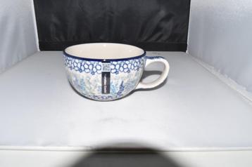Cappuccino Kop Delphinium Bunzlau Castle servies beschikbaar voor biedingen