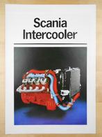 Scania Intercooler Motor Brochure 1982 – 142 112 82 V8, Ophalen, Zo goed als nieuw, Overige merken, Scania