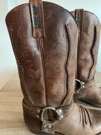 Gave bruine leren cowboy laarzen met sporen! 41 Sancho, Kleding | Dames, Schoenen, Hoge laarzen, Uitgeest, Bruin, Tweedekannshop