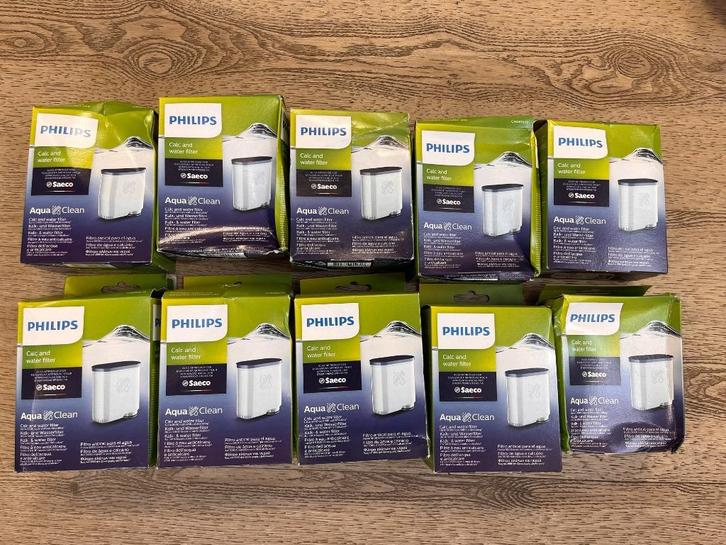 Philips AquaClean waterfilters 10 stuks doosje beschadigd, Witgoed en Apparatuur, Koffiemachine-accessoires, Nieuw, Ophalen