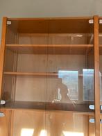 8 Lundia glazen deurtjes voor 80x40, Ophalen, 50 tot 100 cm, Zo goed als nieuw, Minder dan 100 cm