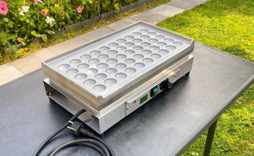 poffertjesplaat (poffertjes bakplaat) gietijzer Krampouz/Mat beschikbaar voor biedingen