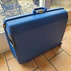 Te koop: Samsonite Oyster Blue koffer - weinig gebruikt, Sieraden, Tassen en Uiterlijk, Koffers, Ophalen, Zo goed als nieuw, Hard kunststof