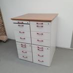 4-delig houten ladeblok met 16 lades - 111x89x79 cm