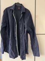 Circle of Gentlemen Overhemd Maat 44, Ophalen of Verzenden, Zo goed als nieuw, Blauw, Halswijdte 43/44 (XL)