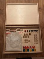 Houten Speelgoedset: Grapat & Kinetisch Zand, Ophalen of Verzenden, Zo goed als nieuw, Bouwen