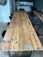 Lange eettafel – 330 x 80 x 110 cm, Ophalen, Gebruikt, 200 cm of meer, 50 tot 100 cm