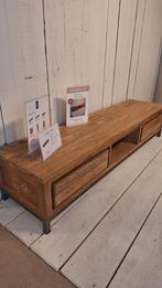 Teak TV-kast Venetië - Stijlvol en functioneel, Ophalen, Gebruikt, 150 tot 200 cm, Teakhout