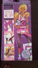 Te koop designer sketchbook style me up! Sporty girl., Ophalen of Verzenden, Nieuw, Knutselen