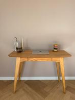 Bureau van by fonQ basic Walter - Eikenhout, Huis en Inrichting, Bureaus, Ophalen, Zo goed als nieuw, Bureau