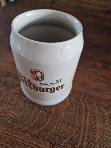 Bitburger Bierpul - Nieuw! beschikbaar voor biedingen