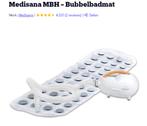 Te koop Medisana bubbelbad mat geschikt voor ieder bad, Sport en Fitness, Gezondheidsproducten en Wellness, Badproduct, Zo goed als nieuw