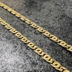 14k gouden ketting valkenoog schakel 14 karaat goud, Sieraden, Tassen en Uiterlijk, Kettingen, Ophalen of Verzenden, Zo goed als nieuw