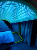 Zonnebank kantelbaar 35.00 in goede staat, Witgoed en Apparatuur, Ophalen of Verzenden, Zonnebank dubbelzijdig, 15 lampen of meer