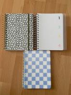3x A5 collegeblokken, Diversen, Schrijfwaren, Ophalen of Verzenden, Zo goed als nieuw