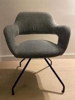 2 eetkamerstoelen O Form – grijs | Loods5, Huis en Inrichting, Stoelen, Ophalen, Gebruikt, Twee, Stof