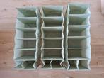 3x kleding organizer mintgroen, Huis en Inrichting, Ophalen of Verzenden, Zo goed als nieuw