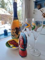 Fles, glazen e.d. met afbeeldingen van Corneille, Antiek en Kunst, Kunst | Litho's en Zeefdrukken, Ophalen