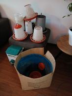 Kippenvoerbakken en drinkbakken, Ophalen, Gebruikt