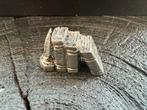 Zilveren miniatuur boeken met schrijfveer, Ophalen of Verzenden