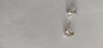 Zilveren oorbellen met zirkonia van 7 mm(Nieuw), Nieuw, Ophalen of Verzenden, Met edelsteen, Knopjes of Stekers