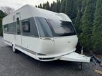 Hobby 560 LU Excellent ENKELE BEDDEN RONDZIT AIRCO DOREMA VO, Caravans en Kamperen, Hobby, Bedrijf, Ringverwarming, 1250 - 1500 kg