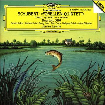 Schubert: Forellen-Quintett & Quartett D 96 / Levine (1993) beschikbaar voor biedingen