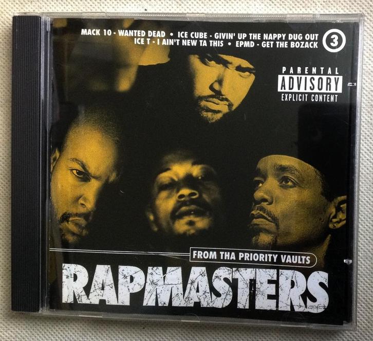 Rapmasters From tha Priority Vaults 3, Cd's en Dvd's, Cd's | Hiphop en Rap, Verzenden