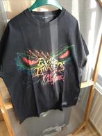 zwart t shirt met opdruk, Ophalen of Verzenden, Gedragen, Maat 48/50 (M), Zwart