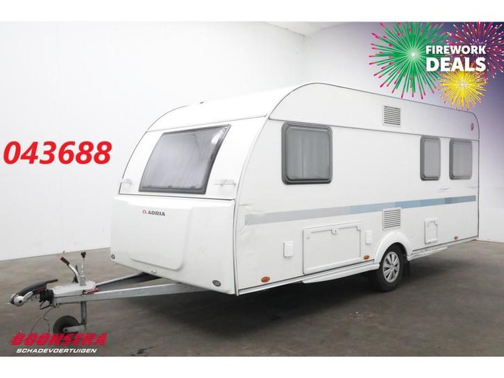 Adria AVIVA 492 LU Single Beds Middenkeuken BY 2021, Caravans en Kamperen, Caravans, Bedrijf, tot en met 4, 1000 - 1250 kg, Adria