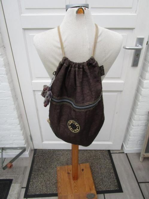 Kipling sport/zwem/rugtas met aapje Lutgard, Sieraden, Tassen en Uiterlijk, Tassen | Rugtassen, Zo goed als nieuw, Kipling, 25 tot 40 cm