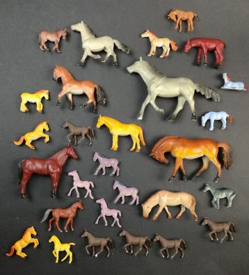 Paard figuren paarden pony 70's 80's 90's beschikbaar voor biedingen