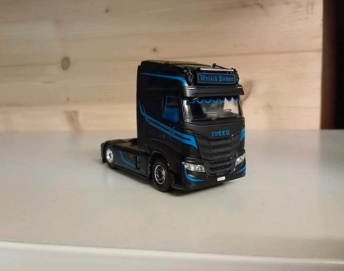Iveco S - way Weisch Power Schweiz Tekno, Hobby en Vrije tijd, Modelauto's | 1:50, Nieuw, Bus of Vrachtwagen, Tekno, Ophalen of Verzenden
