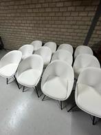 Laatste nieuwe witte kuipstoelen - direct uit voorraad!, Huis en Inrichting, Stoelen, Kunststof, Wit, Nieuw, Ophalen of Verzenden