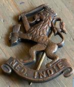 Gevraagd, baretleeuwtje "Ned. Indie.", Verzamelen, Ophalen of Verzenden, Landmacht, Nederland, Embleem of Badge