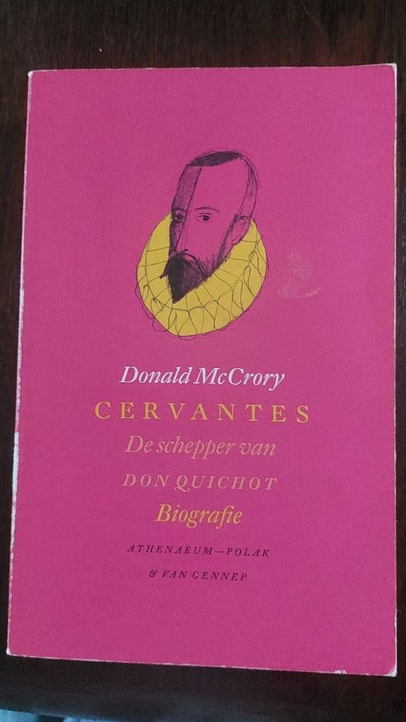 Miguel de CERVANTES - levensbeschrijving, Ophalen of Verzenden, Gelezen, Kunst en Cultuur
