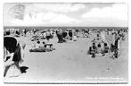 Hoek van Holland Strandleven Oude gelopen Ansichtkaart 8809, Verzamelen, Ophalen of Verzenden, Gelopen