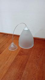Hanglamp Melkglas, Ophalen, Zo goed als nieuw, Glas, Minder dan 50 cm