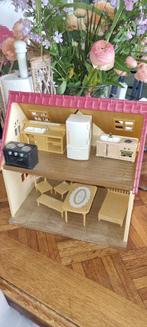 Sylvanian families startershuis met puntdak, Antiek en Kunst, Ophalen of Verzenden