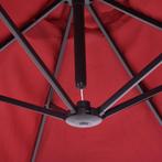 Dubbele Parasol 460x270 rood, Verzenden, Nieuw, 2 tot 3 meter, Stokparasol