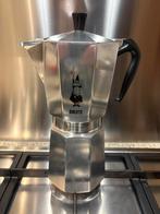 Bialetti moka percolator 18 kops, Gebruikt, Espresso apparaat, 10 kopjes of meer, Gemalen koffie